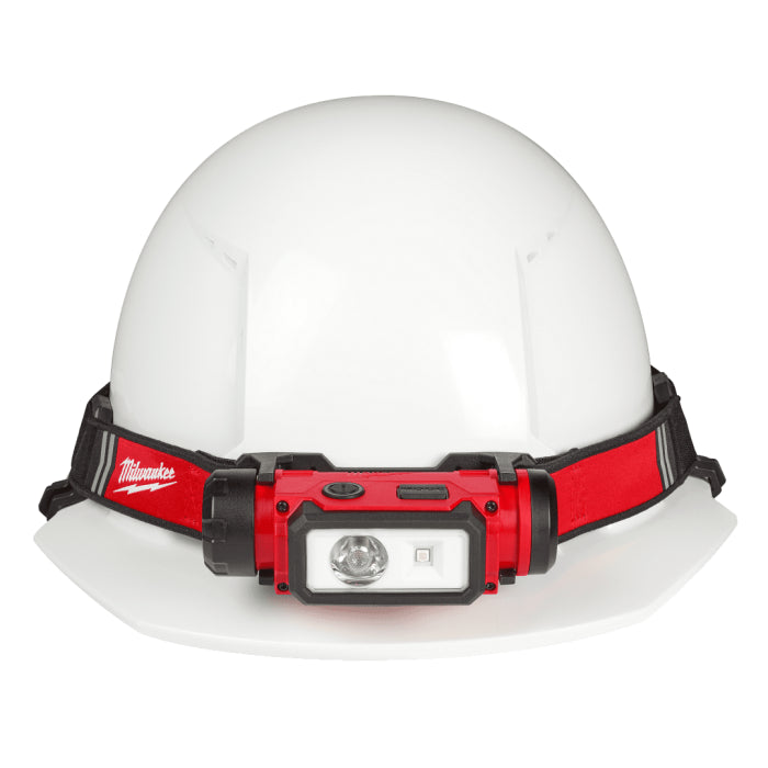 Milwaukee L4 HL2-301 USB Rechargeable Hard Hat Headlamp 600 Lumens - Image 3