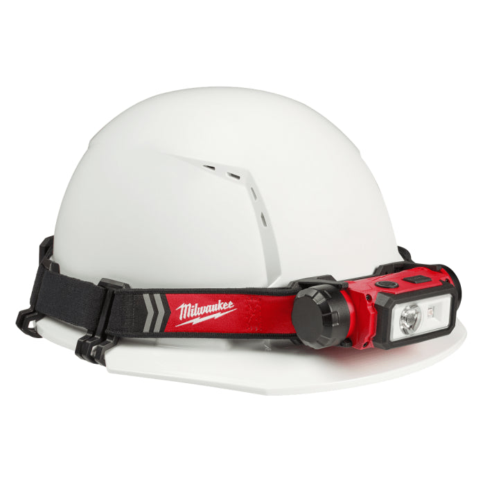 Milwaukee L4 HL2-301 USB Rechargeable Hard Hat Headlamp 600 Lumens - Image 4