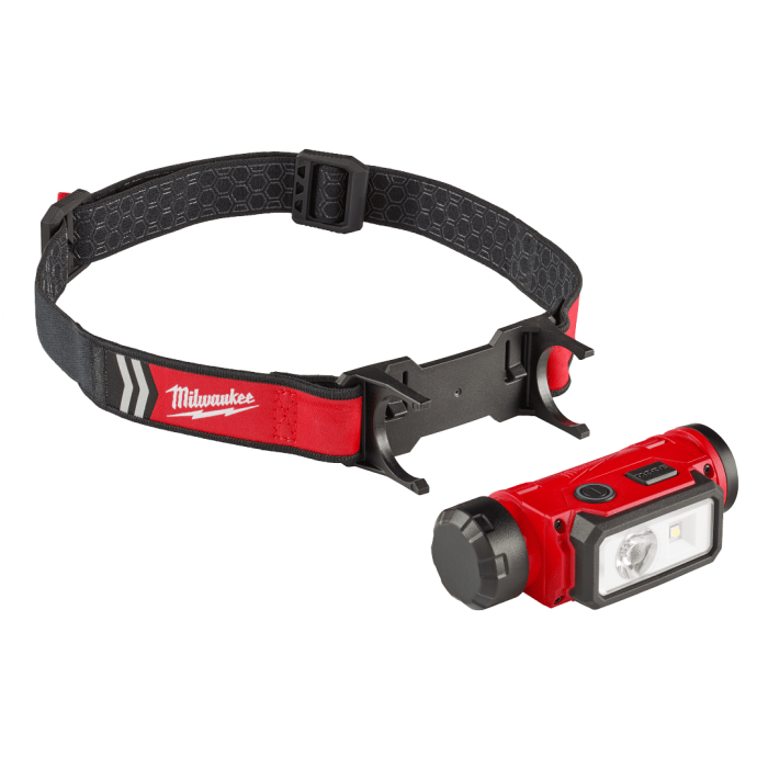 Milwaukee L4 HL2-301 USB Rechargeable Hard Hat Headlamp 600 Lumens - Image 5