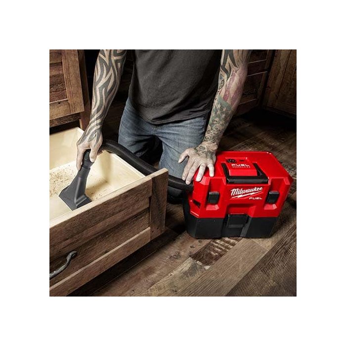 Milwaukee M12 FVCL-0 FUEL Wet and Dry Vacuum 6.1L (Bare Tool) - Image 2
