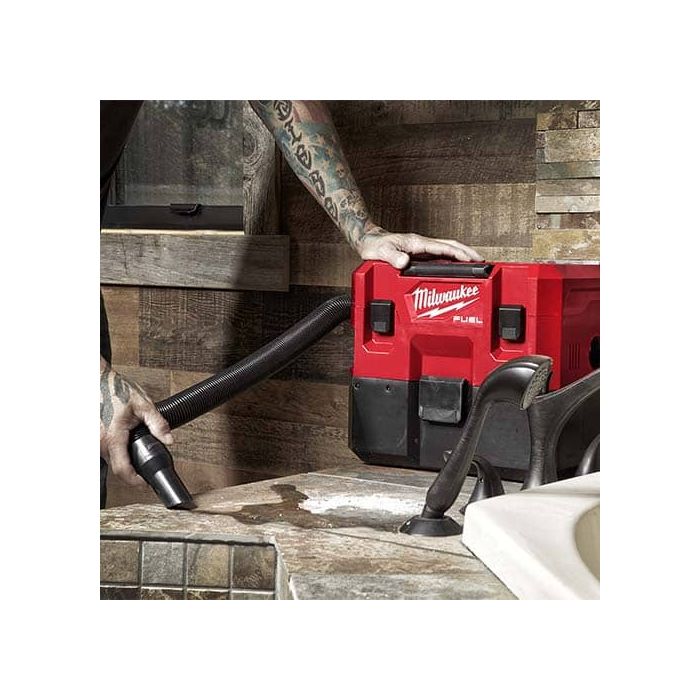 Milwaukee M12 FVCL-0 FUEL Wet and Dry Vacuum 6.1L (Bare Tool) - Image 4