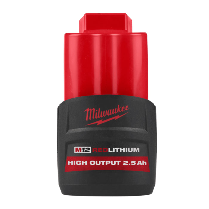 Milwaukee M12 HB2.5 High Output Battery 2.5Ah - Image 2