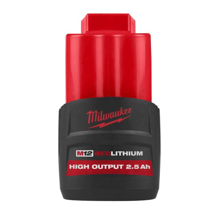 Milwaukee M12 HB2.5 High Output Battery 2.5Ah