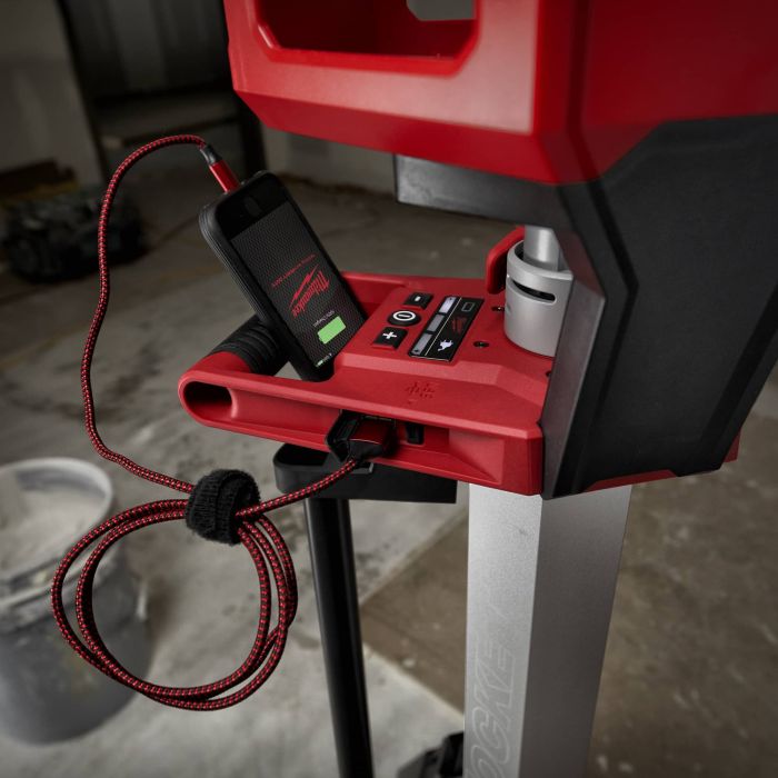 Milwaukee M18 HOSALC-0 High Output Stand Area Light and Charger 6000 Lumens (Bare Tool) - Image 5