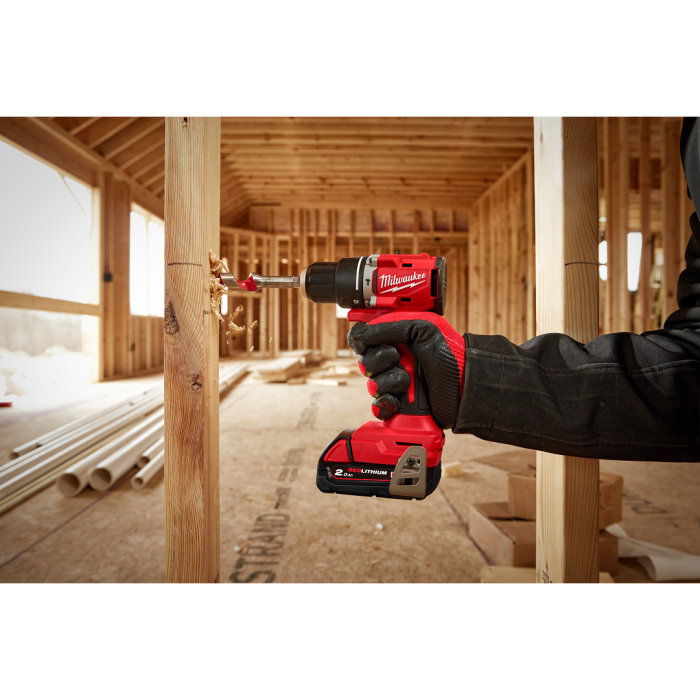 Milwaukee M18 BLPDRC-0C0 Brushless Compact Percussion Drill - Image 4