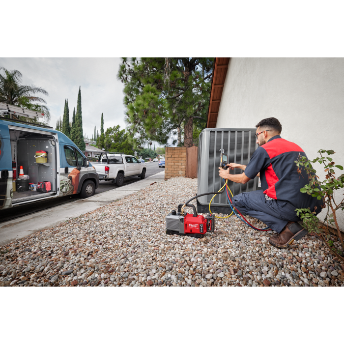 Milwaukee M18 FVP5-0 FUEL Vacuum Pump 5 CFM (Bare Tool) - Image 6